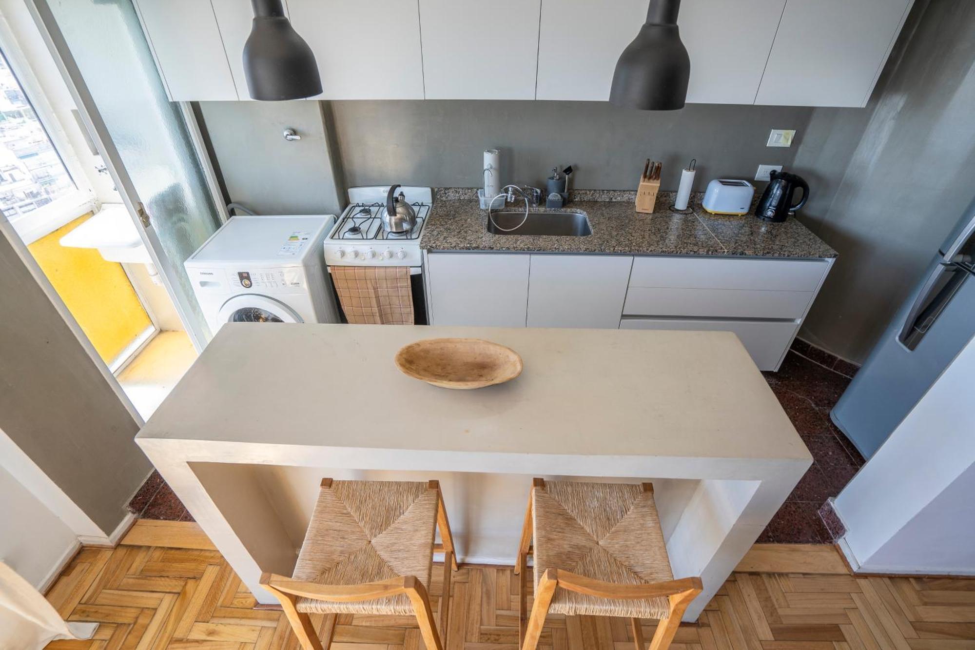 Appartement 3 Ambientes En Belgrano Con Increibles Vistas, Piso 19 *
